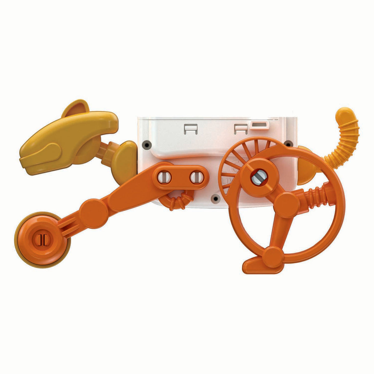 Clementoni - robot corredor - juego científico - juguete de voz - kit de construcción - a partir de 8 años