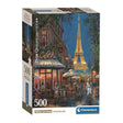 Puzzle Clementoni noche en el café eiffel, 500 uds.