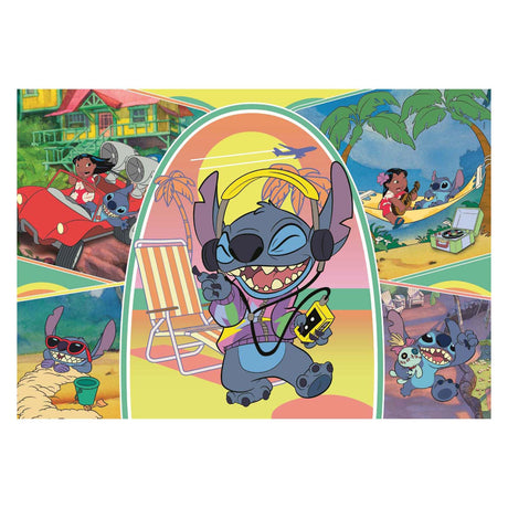 Clementoni - rompecabezas infantil - 180 piezas - super stitch 2025 - rompecabezas a partir de 7 años