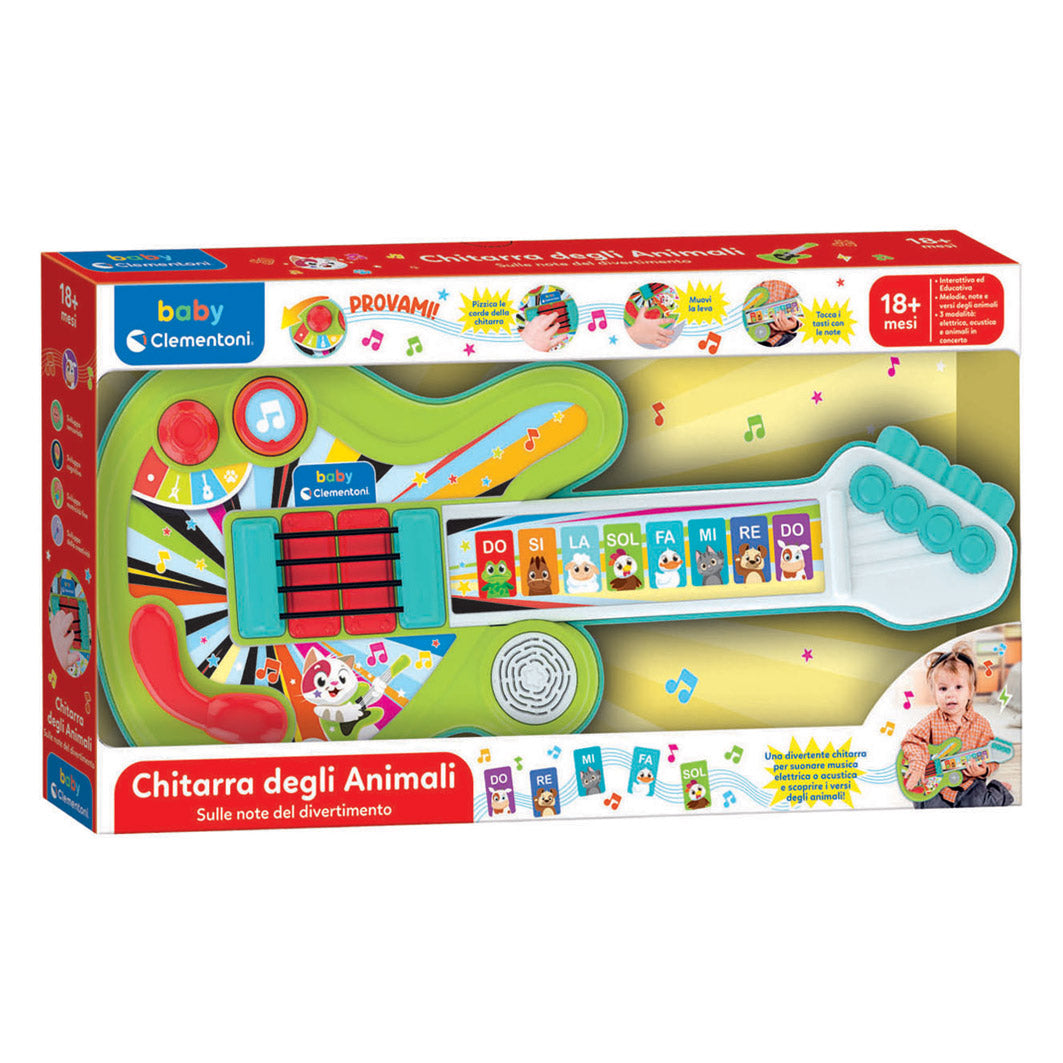 Clementoni bebe guitarra animales