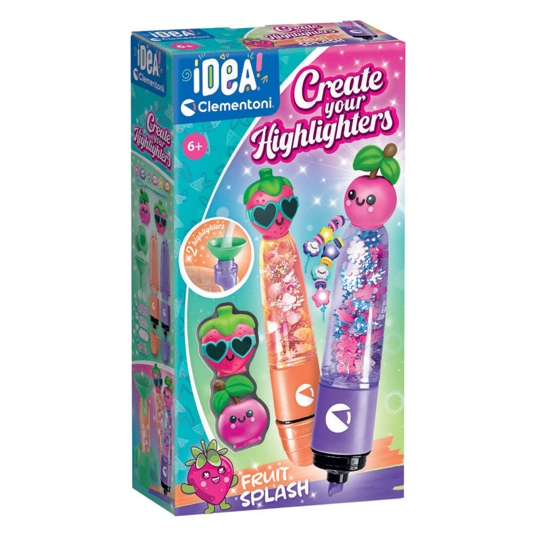 Idea Clementoni haz tus propios resaltadores - fruta