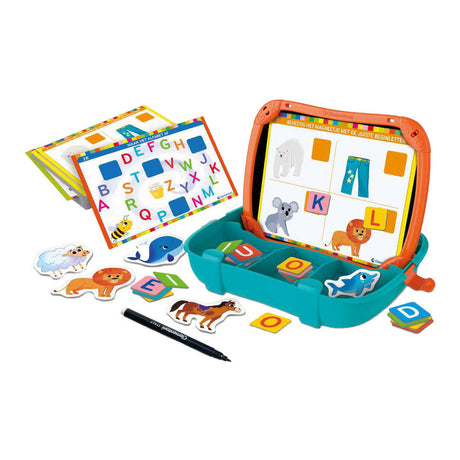 Clementoni educación maleta magnética alfabeto y animales