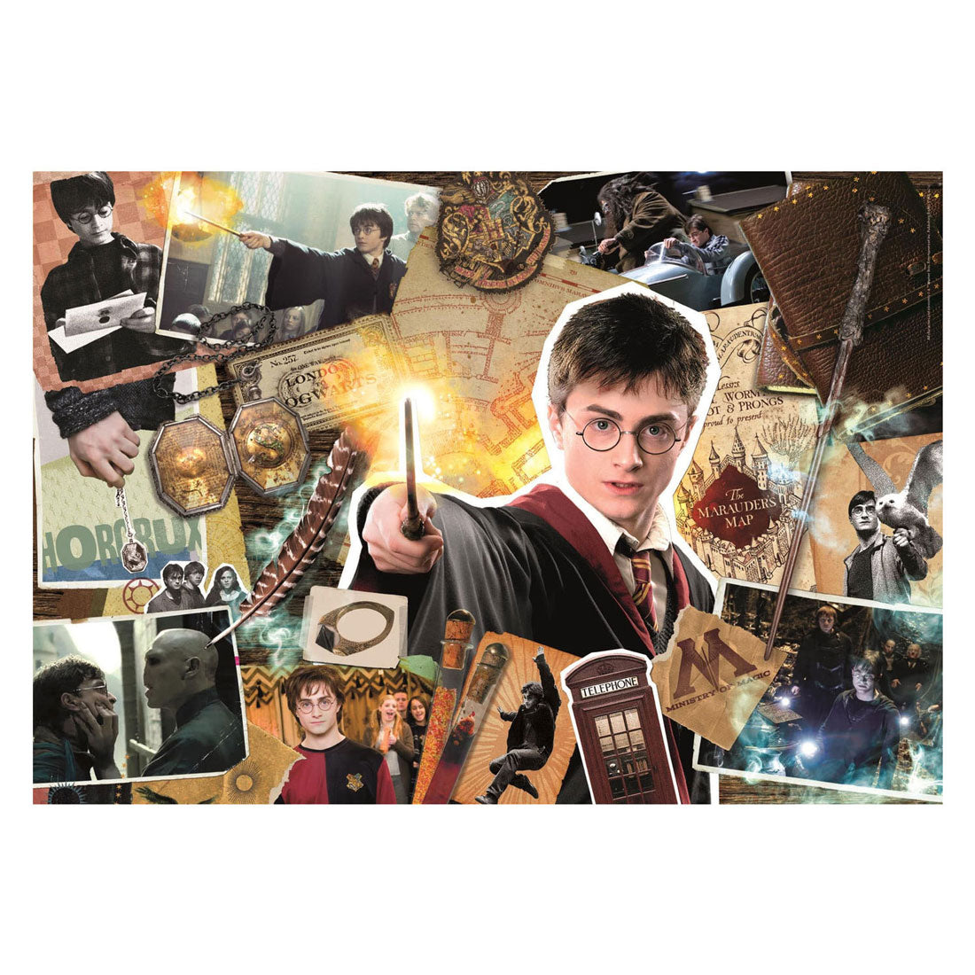 Clementoni - rompecabezas - 1500 piezas - caja compacta de harry potter