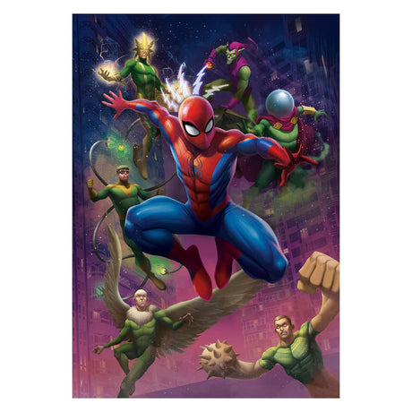 Clementoni rompecabezas spiderman - 1000 uds.