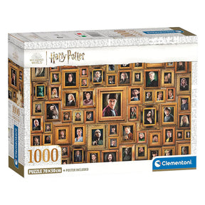 Clementoni - rompecabezas - 1000 piezas - imposible harry potter