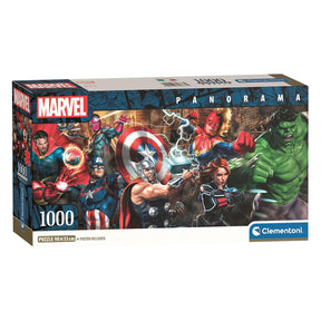 Clementoni rompecabezas marvel panorama - 1000 uds.