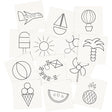 Memo Memo de Createiv Company White, 13 pares