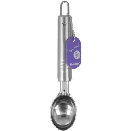 Cuchara para helado Metaltex imperial acero inoxidable 19,5cm