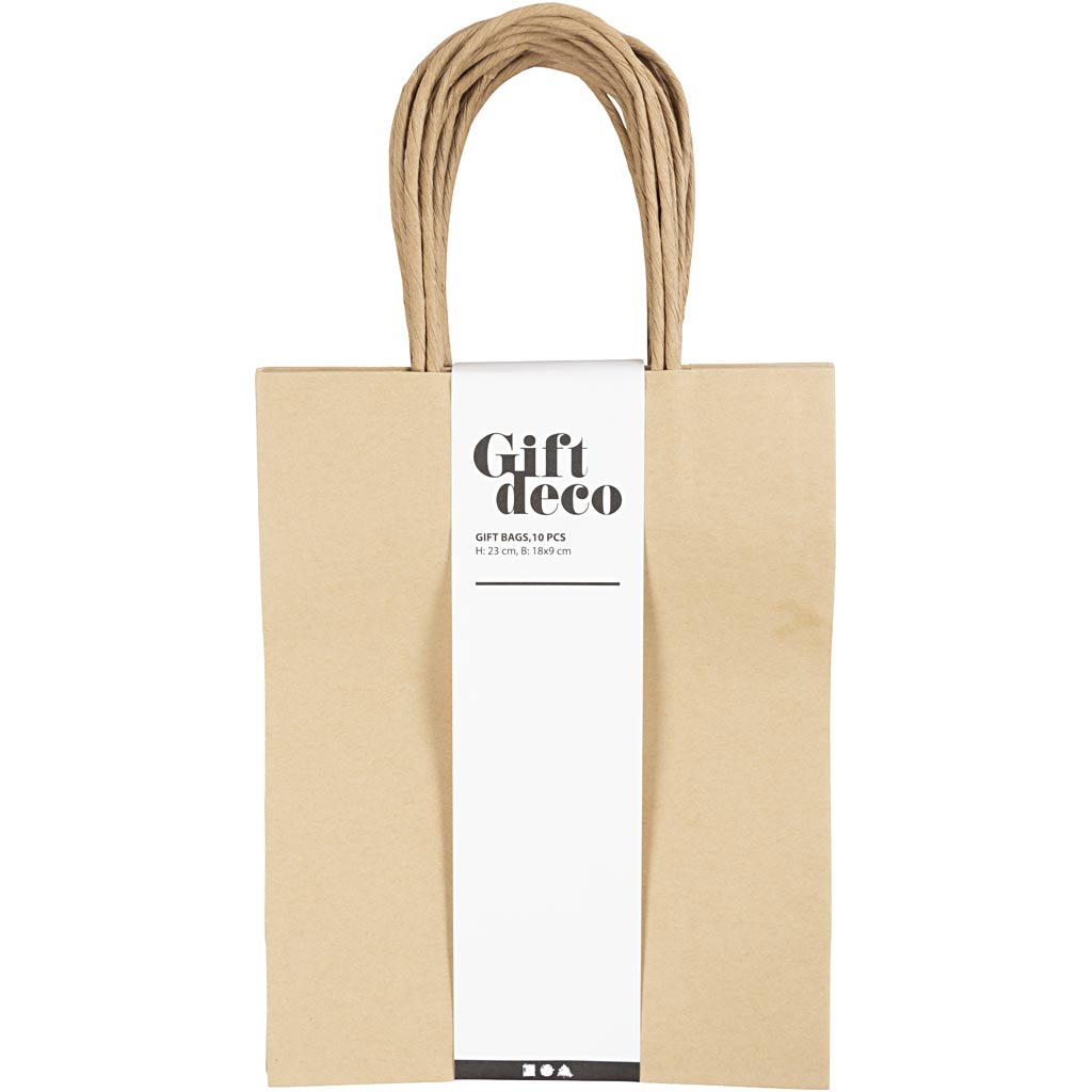 Empresa creativa https: www.cchobby.nl bolsas-de-papel-h-23-cm-w-18x9-cm-125-gr-brown-10-piece-1-box