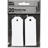 Empresa creativa https: www.cchobby.nl manilla-labels-size-3x8-cm-220-gr-white-20-piece-1-box