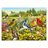 Ravensburger Birds en el rompecabezas de la pierna del prado, 500 °.