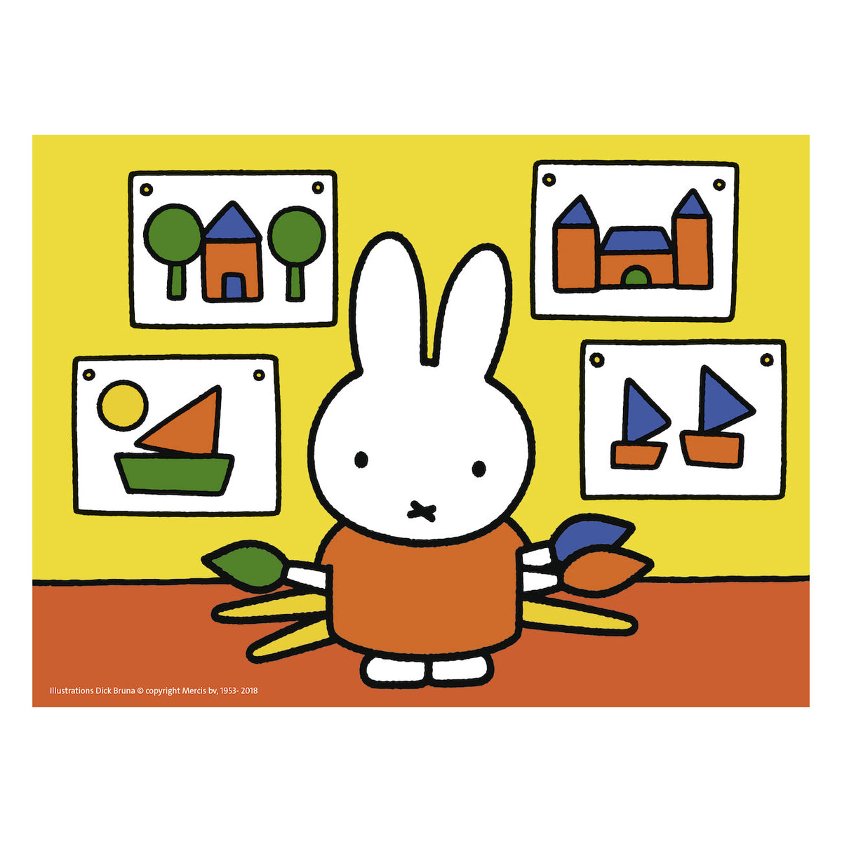 Ravensburger Miffy 4in1box puzzle - 12+16+20+24 piezas - rompecabezas para niños