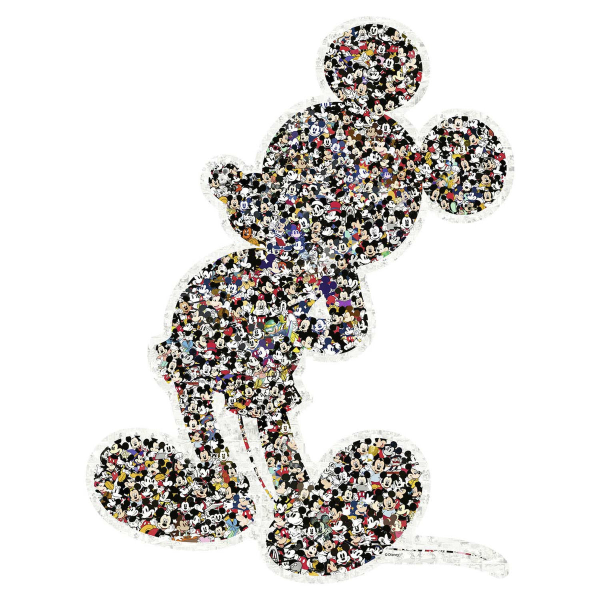 Cumpleaños en forma de Ravensburger Mickey 945st.