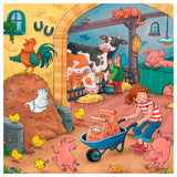 Granja de rompecabezas Ravensburger - 3x49 piezas - rompecabezas para niños