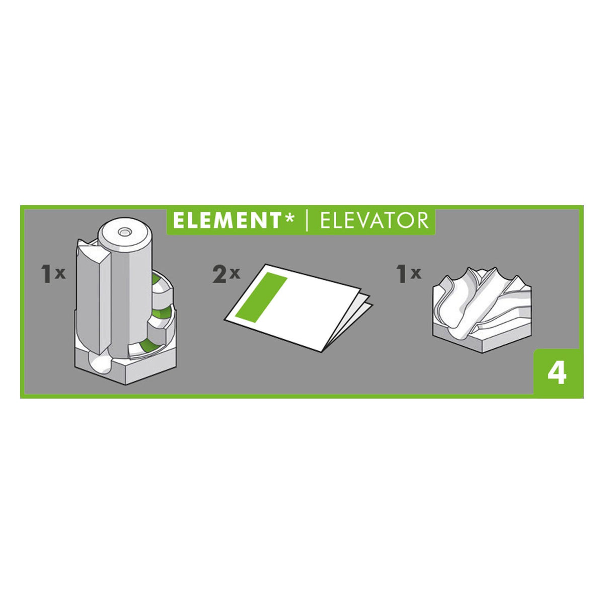 Ascensor eléctrico Gravitrax ravensburger ® - pista de mármol