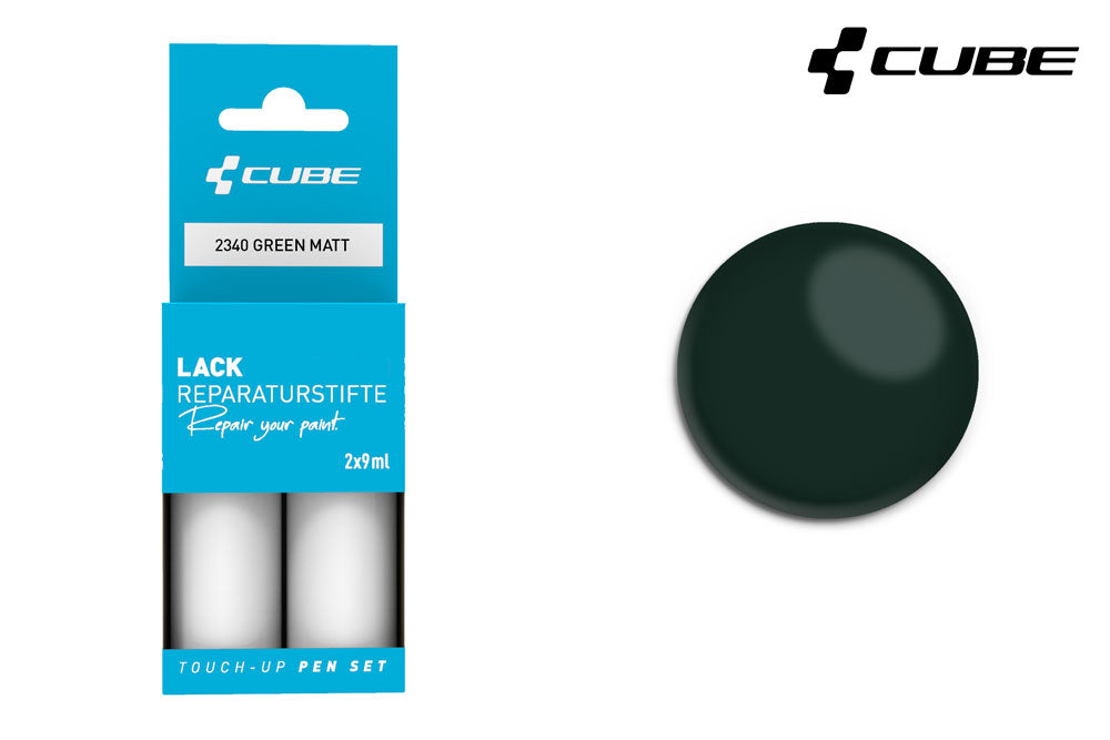 Juego de rotuladores de retoque Cube verde mate