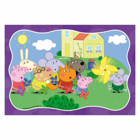 Ravensburger puzzle peppa pig 2x24 piezas