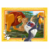 Ravensburger el rey león rompecabezas 4 en 1