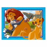 Ravensburger el rey león rompecabezas 4 en 1