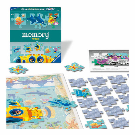 Ravensburger Memoryâ® Puzzle mundo submarino