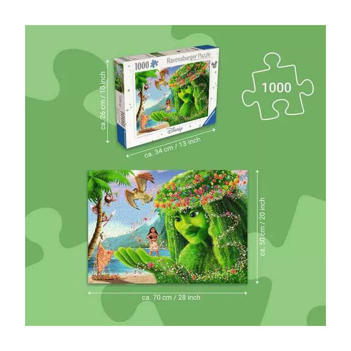 Ravensburger rompecabezas vaiana 1000 piezas
