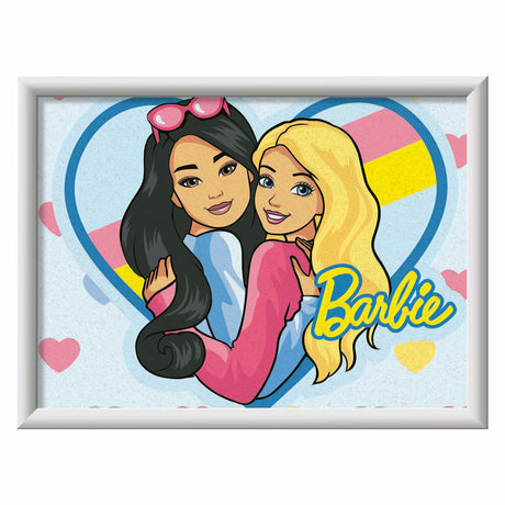 Ravensburger creart pintar por números - barbie duo