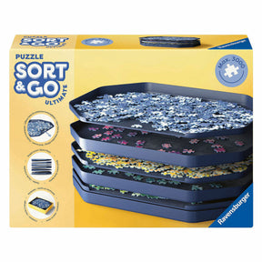 Juego de clasificación de rompecabezas Ravensburger premium - organizador de rompecabezas - 6 piezas.