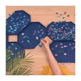 Juego de clasificación de rompecabezas Ravensburger premium - organizador de rompecabezas - 6 piezas.