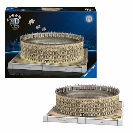 Ravensburger Puzzle 3D icónico Coliseo Roma - con luz - 291.