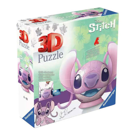 Ravensburger Puzzle 3D Disney Stitch Ball - 72 piezas de juguetes.