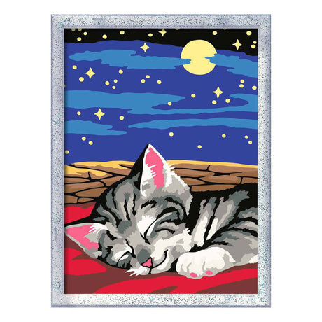 Ravensburger – creart: gatos soñadores – pintar por números