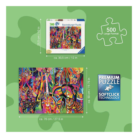 Ravensburger – jungla joya – rompecabezas – 1000 piezas