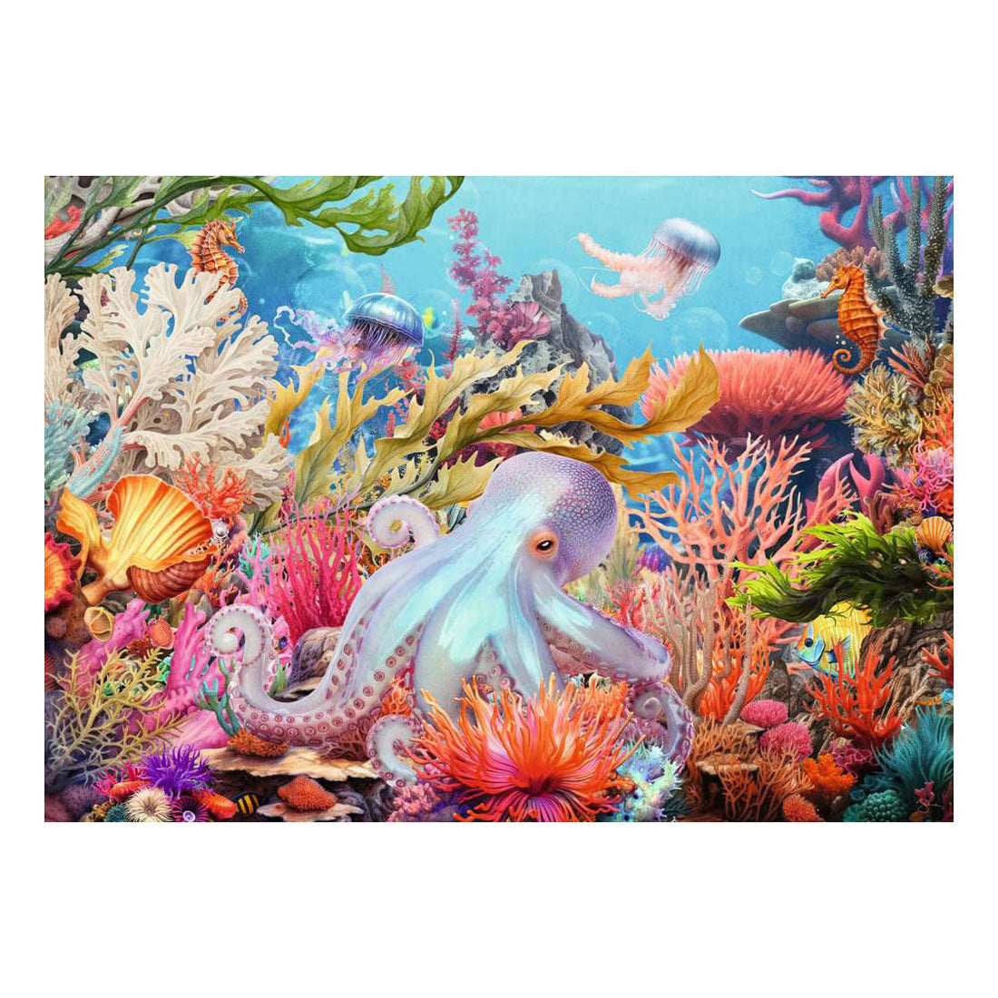 Ravensburger – vida en el arrecife – rompecabezas – 1000 piezas