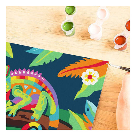 Ravensburger creart pintura por números - camaleón