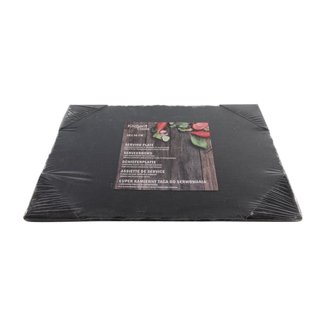 Tabla de servir utensilios de cocina pizarra 20x30cm