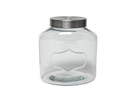 Tarro para guardar utensilios de cocina cristal casero 17,5x12,5x20cm 2,5l