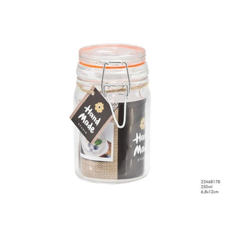 Utensilios de cocina tarro de conserva tarro de conserva 250ml 6,8x12cm