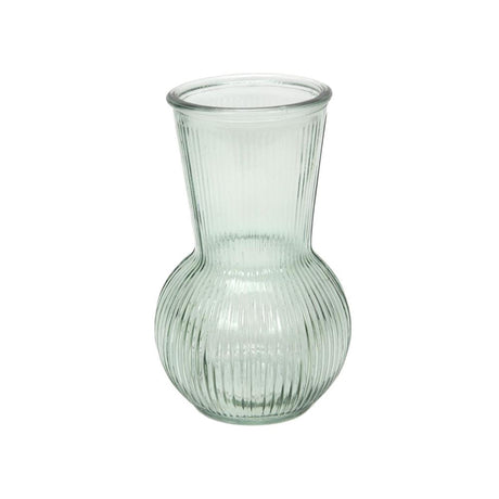 Svenska living jarrón base bola líneas ø11x18cm