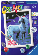 Ravensburger Pintura de Creart por número - Unicornio mágico