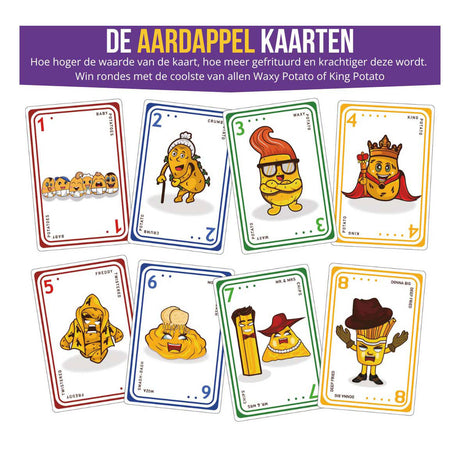 Juego de cartas patatas fritas edición frita (nl)