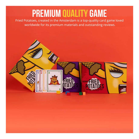 Juego de cartas patatas fritas edición quemada (inglés)