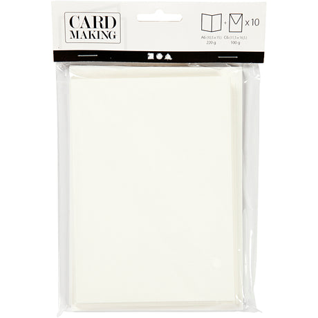 Empresa creativa https: www.cchobby.nl tarjetas-sobres-tamaño-tarjeta-10-5x15-cm-tamaño-sobre-11-5x16-5-cm-off-white-10-set-1-doos