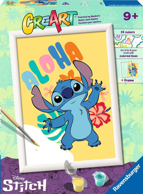 Pintura de Ravensburger Creart en número - Aloha Stitch