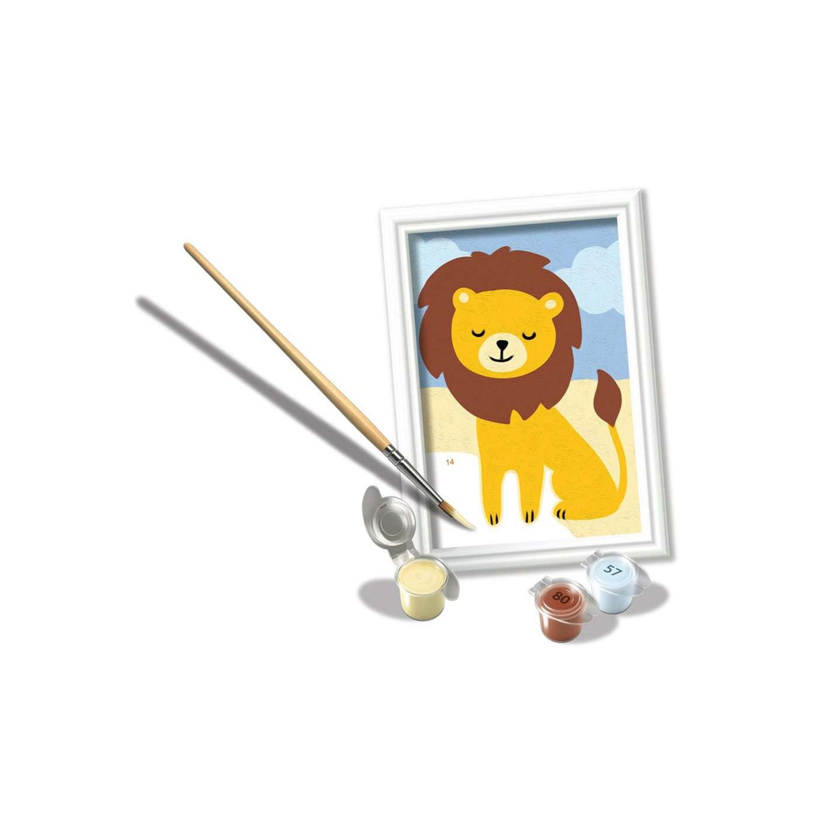 Ravensburger creart león salvaje
