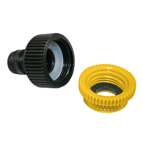 Adaptador de grifo Panamá para conectar manguera de jardín - 3 4 y 1 2 pulgadas