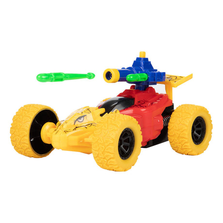 Vehicool fricción coche de carreras tiro dino
