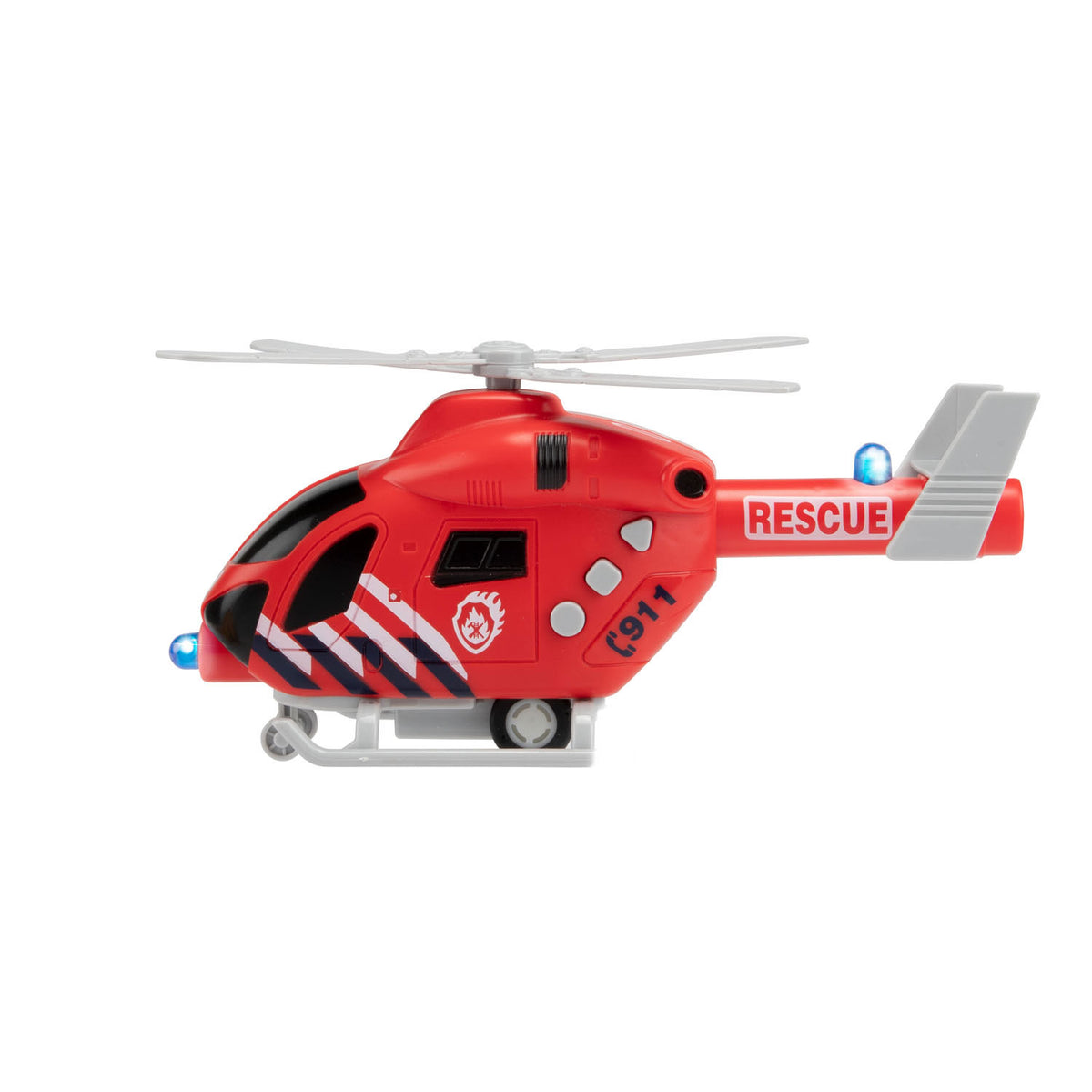 Toi-toys vehicool helicóptero de bomberos con luz y sonido
