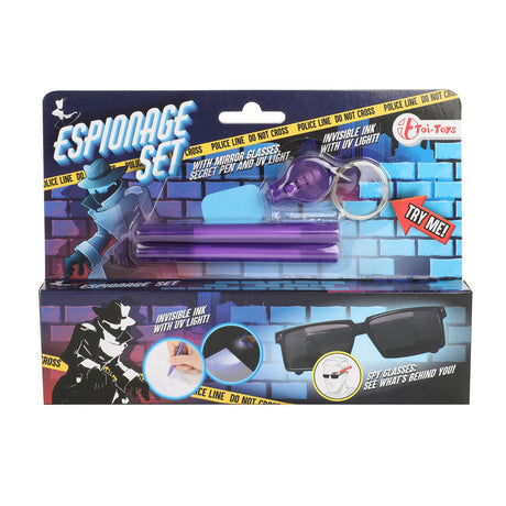 Toi-toys toi toys set espía - gafas de espejo + bolígrafo secreto y lámpara
