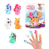 Toi-toys marionetas de dedo unicornio, 5 uds.