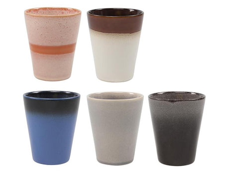 Taza de café Svenska living tierra 310ml por 6 piezas